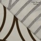 Preview: Leinen - abstract blocks - brown/ecru - Fibremood No. 34