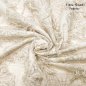 Preview: Baumwoll/Leinen - Jacquard Flower- creme - Fibremood No. 34
