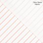 Preview: Baumwoll Popeline - stripes - white/orange - Fibremood No. 38