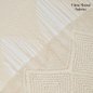 Preview: Häckelstrick - Panel - mit Fransen - offwhite - Fibremood No. 39