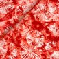Preview: RESTSTÜCK 0,50m !!! - Viskosejersey - Feuerwerk - Batik - coral