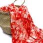 Preview: RESTSTÜCK 0,50m !!! - Viskosejersey - Feuerwerk - Batik - coral