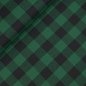 Preview: Baumwoll Flanell - Aki Check - bottle/black