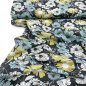 Preview: Baumwolle - Flower Child - navy - Wallflower - Cotton and Steel