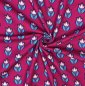 Preview: RESTSTÜCK 50cm !!! - Jersey - Flower Buds - pink - Peacock Dreams - Birgit Boley