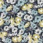 Preview: Baumwolle - Flower Child - navy - Wallflower - Cotton and Steel