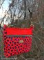 Preview: Canvas - Abby Leo - blau/rot/schwarz - Swafing