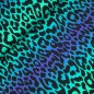 Preview: French Terry - Aras - blue/green
