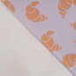 Preview: French Terry - Croissants - dusty lilac
