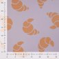 Preview: French Terry - Croissants - dusty lilac