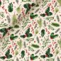 Preview: French Terry - Nature Christmas - ecru