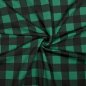 Preview: RESTSTÜCK 1Panel !!! - French Terry Panel - Deer Pailetten - green