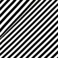 Preview: French Terry - Streifen - black/white