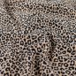 Preview: French Terry - Taro Leopard - sand