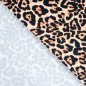 Preview: French Terry - brushed - Big Leopard - caramel