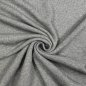 Preview: French Terry - grau/silber - Glitzer