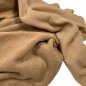 Preview: Frottee Fleece - uni - caramel