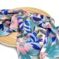 Preview: Viskose - Summer Botanical - light blue