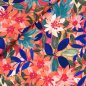 Preview: Viskose - Summer Botanical - red