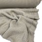 Preview: RESTSTÜCK 1,0m !!! -Baumwoll Grobstrick - beige