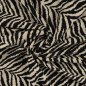 Preview: Heavy Jacquard - Mattea Zebra - beige/black