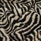 Preview: Heavy Jacquard - Mattea Zebra - beige/black
