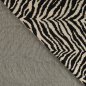 Preview: Heavy Jacquard - Mattea Zebra - beige/black