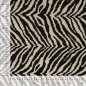 Preview: Heavy Jacquard - Mattea Zebra - beige/black