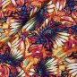 Preview: Viskosesatin - matt - Hildis - fuchsia/yellow