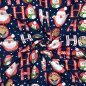 Preview: Sweat - Holly - angerauht - dunkelblau - Swafing