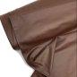 Preview: Hosenstoff Kunstleder Stretch - Bianca foil - brown