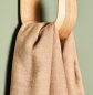 Preview: RESTSTÜCK 50cm !!! - Hoya Jacquard Linen Blend mit TENCEL™ - warm sand - meetMilk
