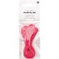 Preview: Hutgummiband - neon pink - 1mm x 5m