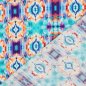 Preview: Viskose - Ikat - aqua