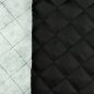 Preview: RESTSTÜCK 65cm !!! - Stepper - Innenfutter - schwarz