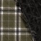 Preview: Jackenstepper - Flanell - Karo Niko - khaki