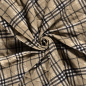 Preview: RESTSTÜCK 0,70m !!! - Jackenstepper - Flanell - Karo Thurid - beige