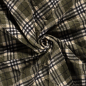 Preview: RESTSTÜCK 0,70m !!! - Jackenstepper - Flanell - Karo Thurid - khaki