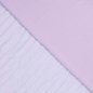 Preview: Jackenstoff - 3D Stripes - uni - flieder