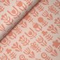 Preview: Bio Jacquard - Diversity - A17/A81 - meringa/nude - Evermore - Hamburger Liebe - Albstoffe