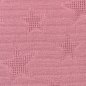 Preview: Jacquard Waffelpique Baumwolle - Star - altrosa