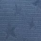 Preview: Jacquard Waffelpique Baumwolle - Star - jeans