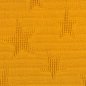 Preview: Jacquard Waffelpique Baumwolle - Star - senf
