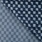 Preview: Jeansstoff - Fancy Check - denim