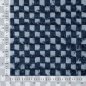 Preview: Jeansstoff - Fancy Check - denim