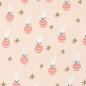Mobile Preview: Jersey - Baby - Hase - rosa/gold - Rico Design