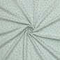Preview: RESTSTÜCK 1,50m !!! - Jersey - Baby - Sterne - mint/gold - Rico Design