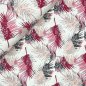 Preview: Jersey - Colourful Leaves - pink