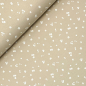 Preview: RESTSTÜCK 1,50m !!! - Jersey - Flowers - Amalia - beige