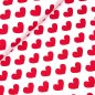 Preview: Jersey - Kärlek Herzen - white/red
